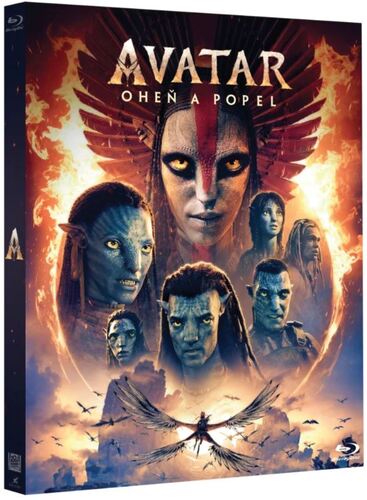 Avatar: Oheň a popel 2BD (BD + BD bonus disk) - Edice v rukávu
