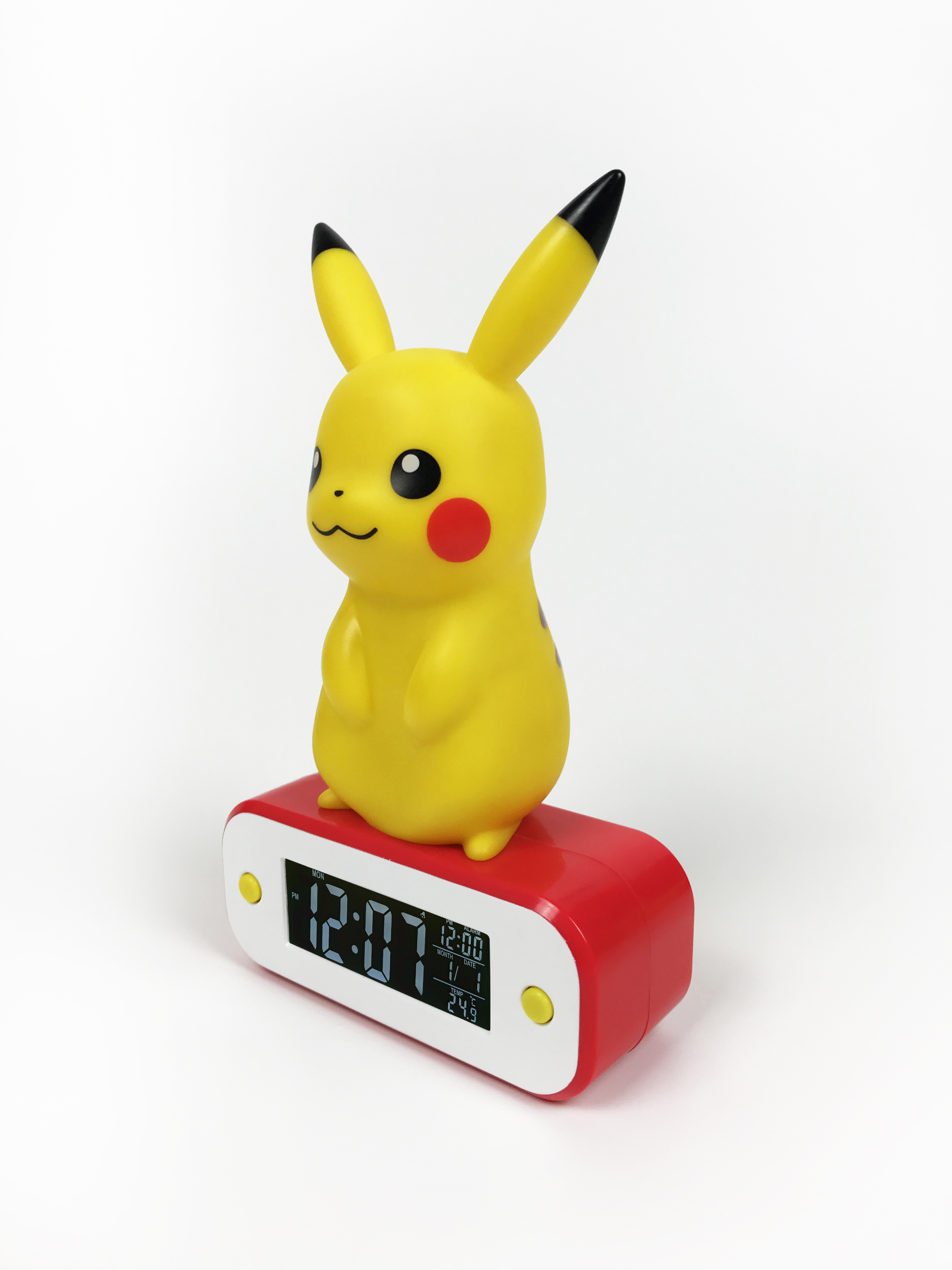 Teknofun Pokémon - Pikachu svietaci budík 18cm