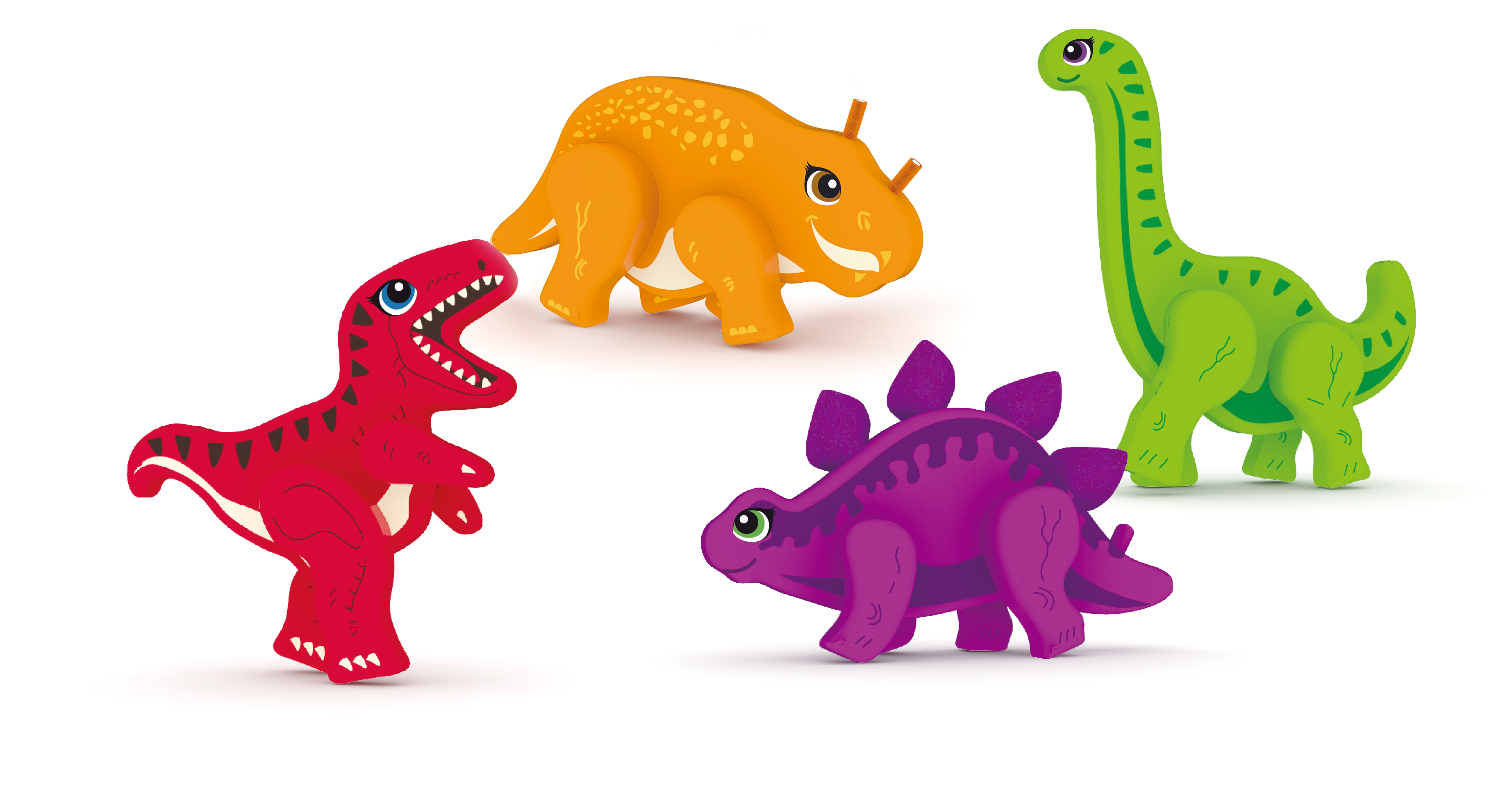 Drevené dinosaury J’ADORE