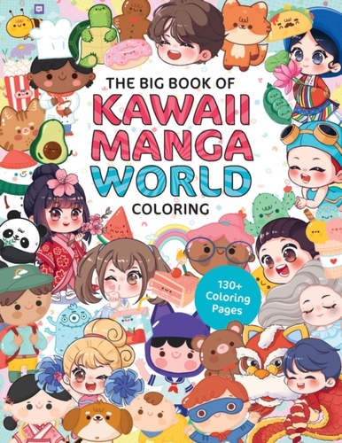 The Big Book of Kawaii Manga World Coloring