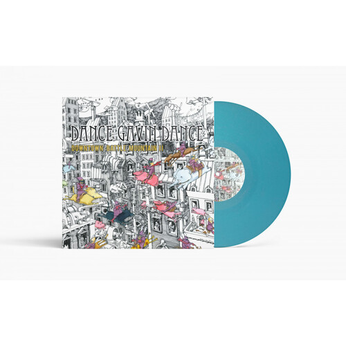 Dance Gavin Dance - Downtown Battle Mountain II: 15 Year Anniversary (Light Blue Glitte) LP
