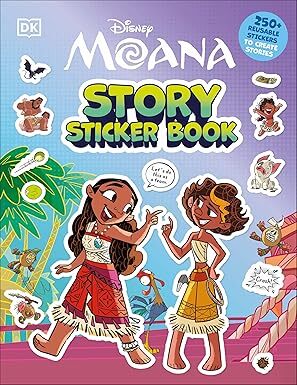 Disney Moana Story Sticker Book