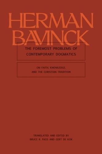 The Foremost Problems of Contemporary Dogmatics