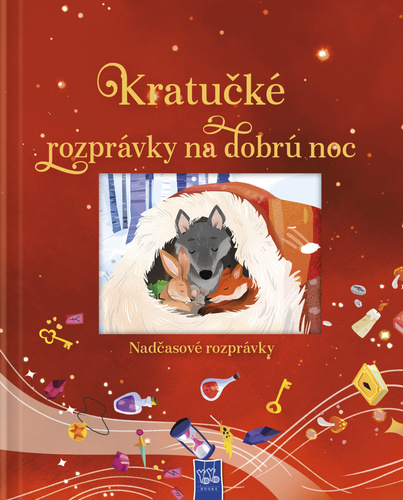 Kratučké rozprávky na dobrú noc (červená)