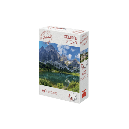 Puzzle edícia Travel – Zelené pleso 60 Dino