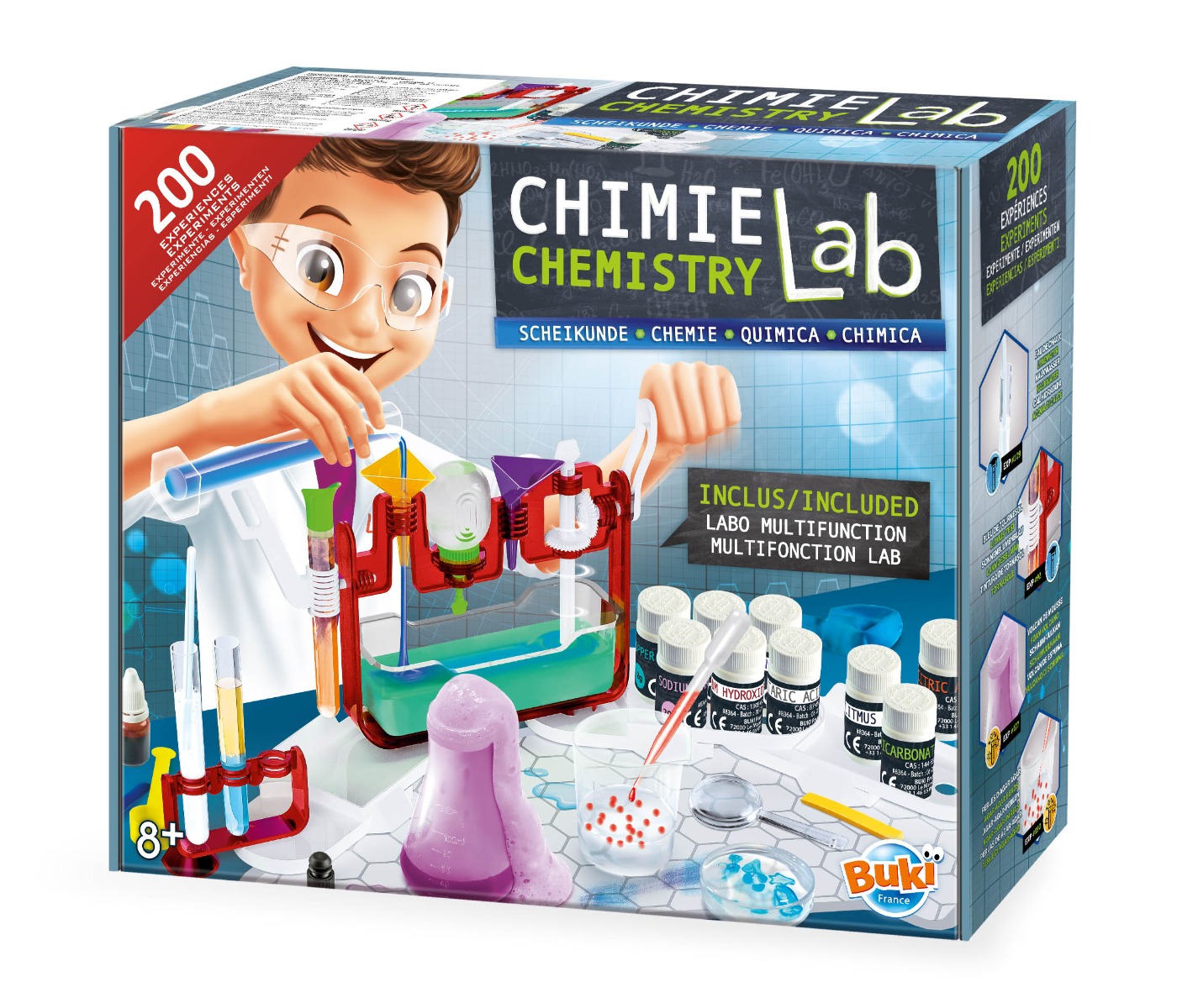 Chemické laboratórium 200 experimentov