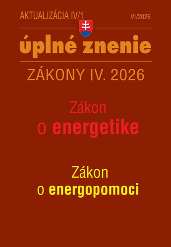 Aktualizácia IV/1 2026 – Stavebný zákon – územné plánovanie