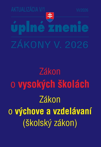 Aktualizácia V/1 2026 – štátna služba, informačné technológie verejnej správy