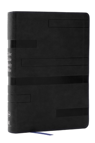 Color Code Study Bible, Revealing God's Truth Color by Color (KJV, Black Leathersoft, Red Letter, Thumb Indexed)