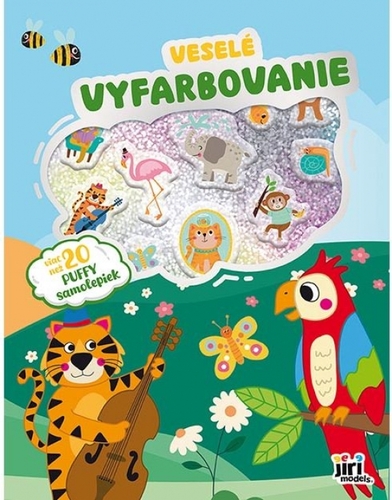 Veselé vyfarbovanie so super samolepkami - Zvieratká