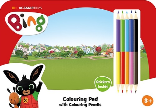 Bloky na kreslenie s pastelkami - Bing