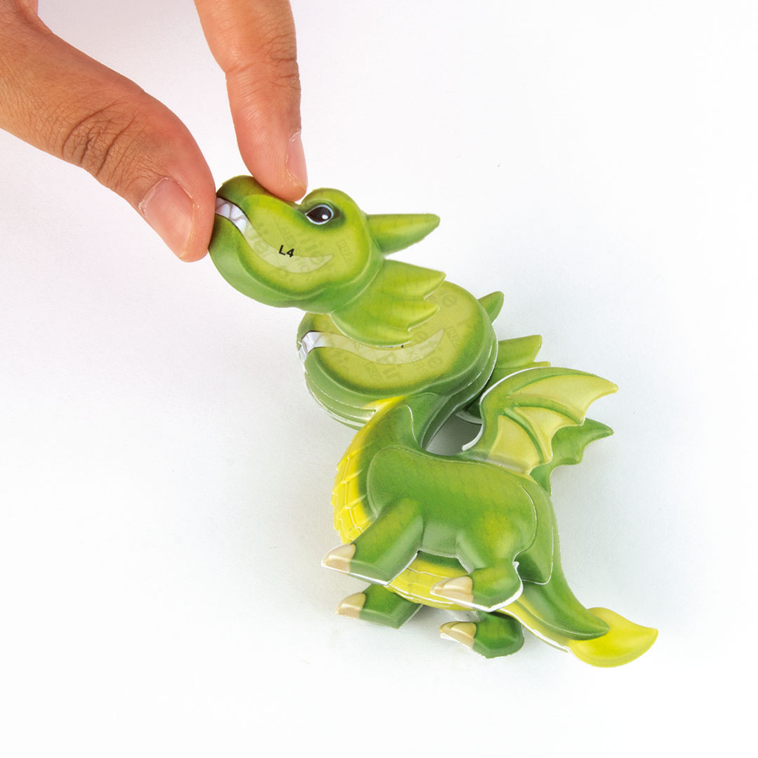 APLI 3D Puzzle figúrka drak rôzne varianty