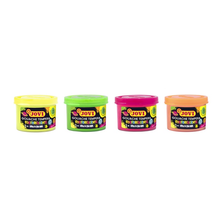 JOVI neónové temperové farby 4x35 ml