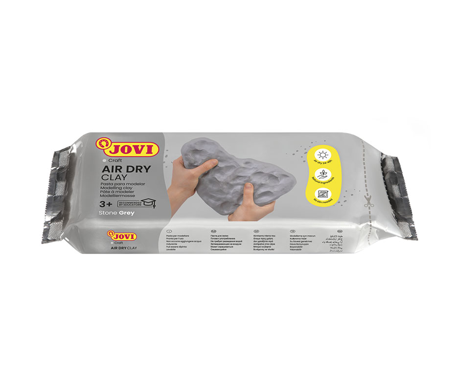 JOVI samotvrdnúca modelovacia hmota šedá 500 g