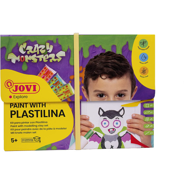 JOVI maľovanie plastelínou Crazy Monsters