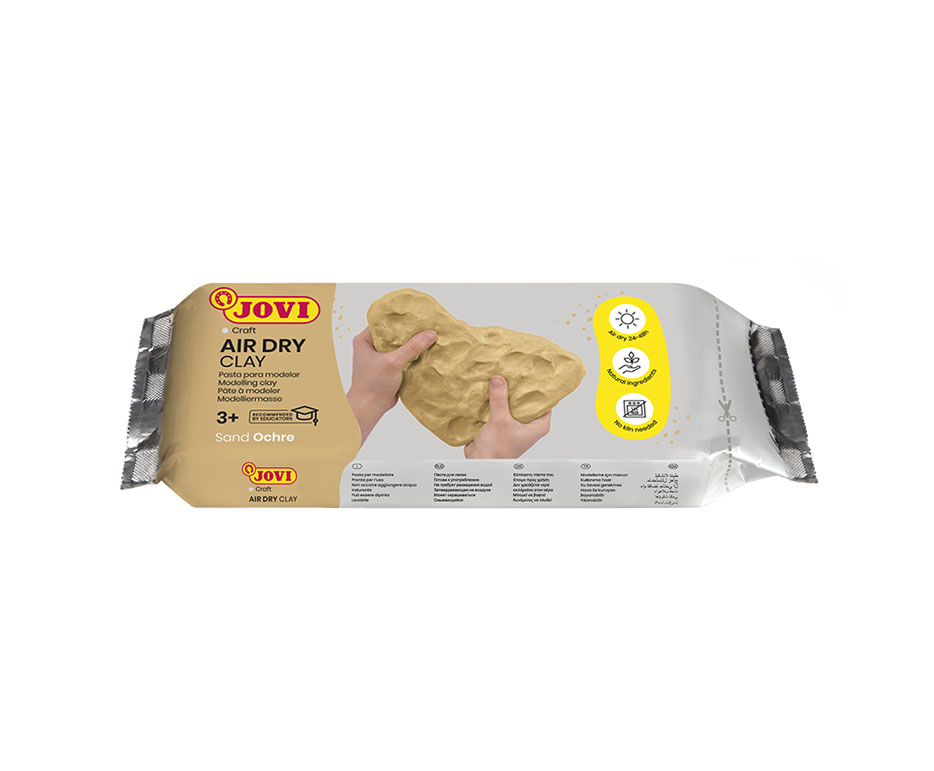 JOVI samotvrdnúca modelovacia hmota okrová 250 g