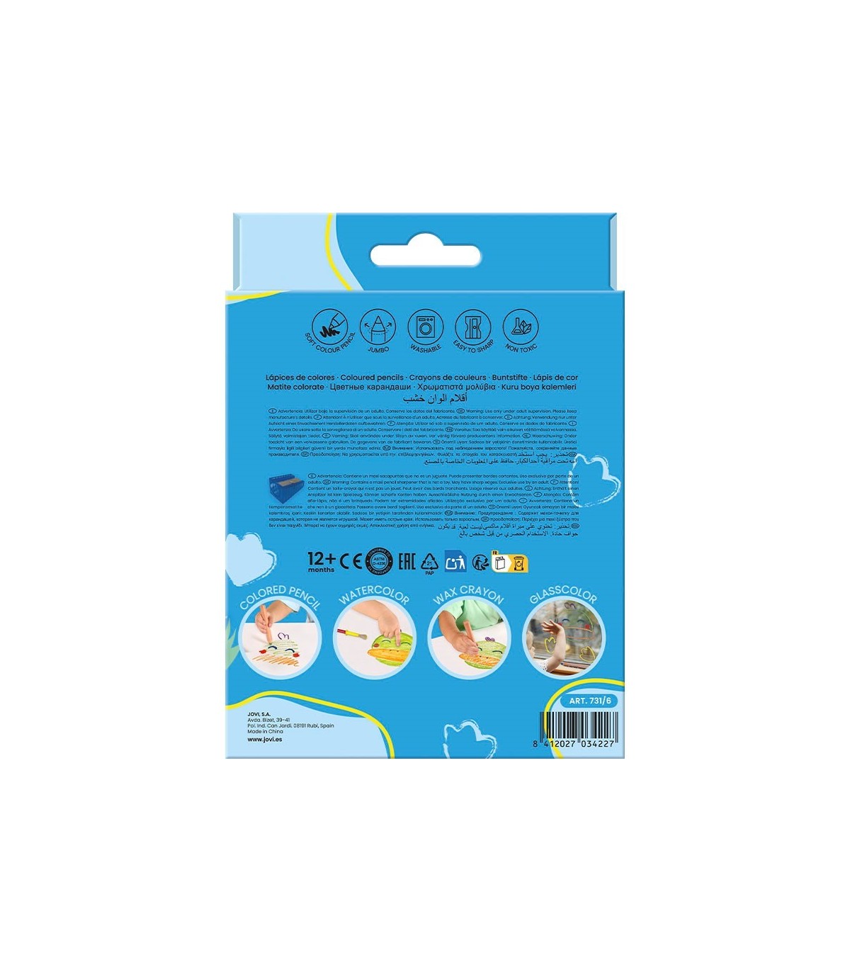JOVI BABY multi pastelka 4 in 1