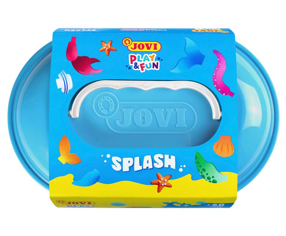 JOVI Play&Fun plastelína kufrík 50ks Splash