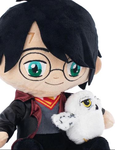 HARRY POTTER Harry  s hedvigou plyšová hračka 24cm