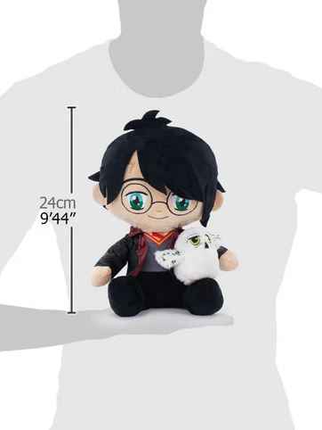 HARRY POTTER Harry  s hedvigou plyšová hračka 24cm