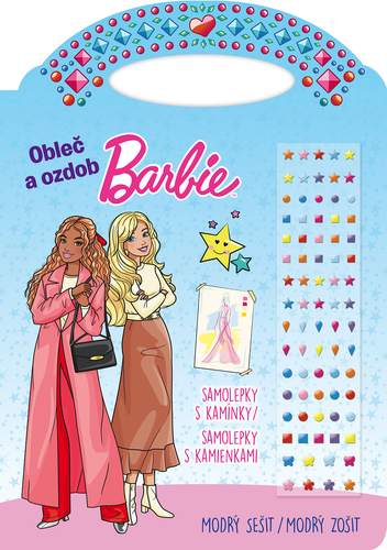 Barbie - modrý sešit/zošit (CZ/SK vydanie)