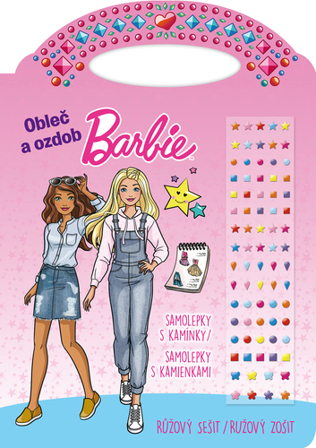 Barbie - růžový sešit/ružový zošit (CZ/SK vydanie)