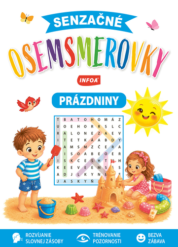 Senzačné osemsmerovky pre deti - Prázdniny (SK vydanie)