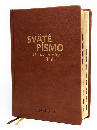 Jeruzalemská Biblia, veľký formát, hnedá so zlatorezom, 2026