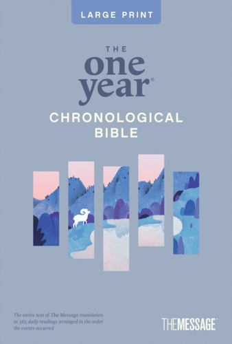 One Year Chronological Bible The Message, Large Print