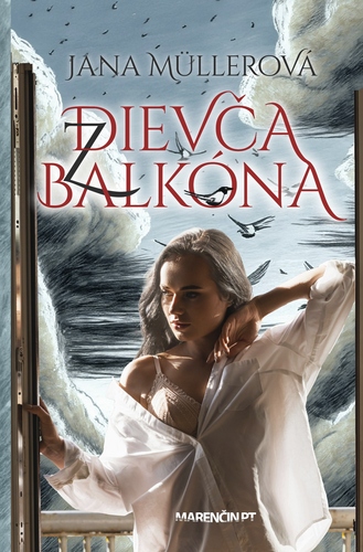 Dievča z balkóna (s podpisom autora)