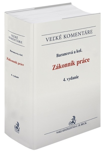 Zákonník práce. Komentár, 4. vydanie