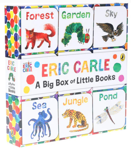 The World of Eric Carle: Big Box of Little Books By Eric Hill 9 Books Collection Set