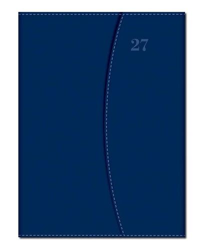 Diáre Týždenný diár A5 stĺpcový - MAGNETIC modrý 2027