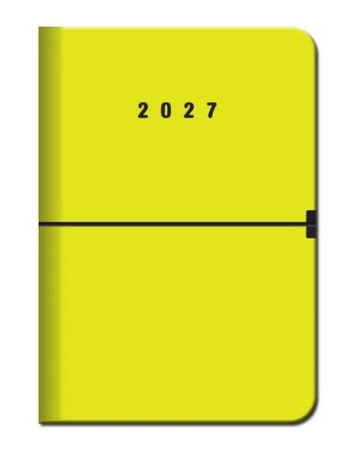 Diáre Týždenný diár A5 riadkový - CAPRI neon 2027