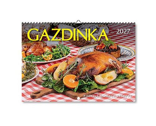 Nástenné kalendáre Gazdinka 2027