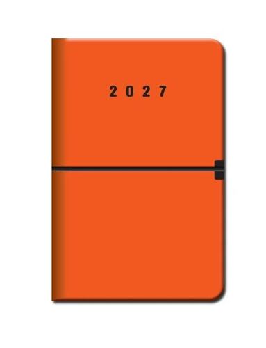 Diáre Mini diár A6 - CAPRI oranžový 2027