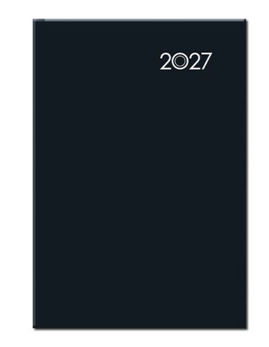 Diáre Denný diár A5 - FALCON čierny 2027