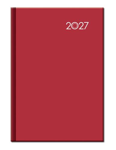 Diáre Denný diár A5 - FALCON červený 2027