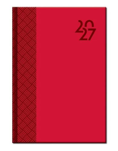 Diáre Denný diár A5 - VENETIA červený 2027