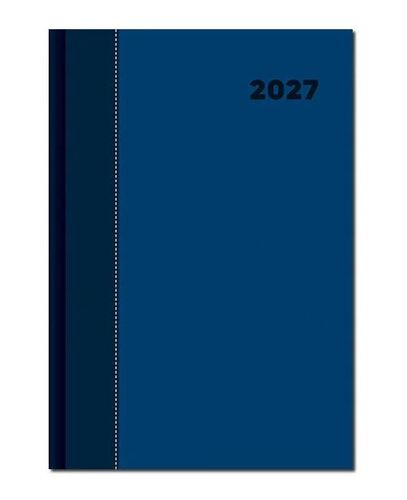 Diáre  Denný diár A5 - DOLCETTO modro-modrý 2027