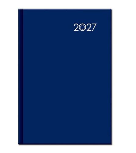 Diáre Týždenný diár A5 - FALCON modrý 2027