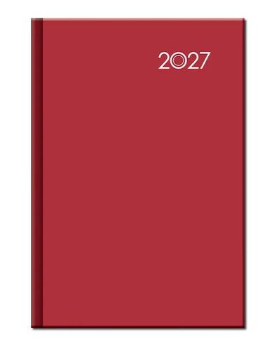 Diáre Týždenný diár A5 - FALCON červený 2027