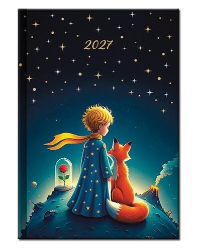 Diáre Denný diár A5 - ART MALÝ PRINC 2027