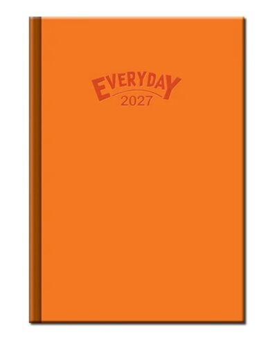 Diáre Denný diár A5 - Everyday oranžový 2027