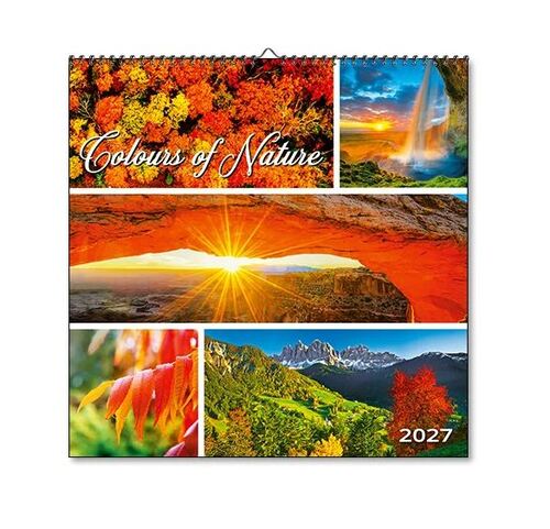 Nástenné kalendáre Colours of nature 2027