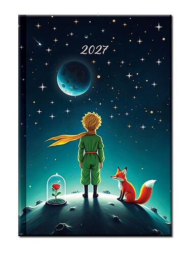 Diáre Týždenný diár A5 - ART MALÝ PRINC 2027