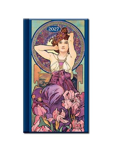 Diáre Mini diár A6 - ART MUCHA 2027