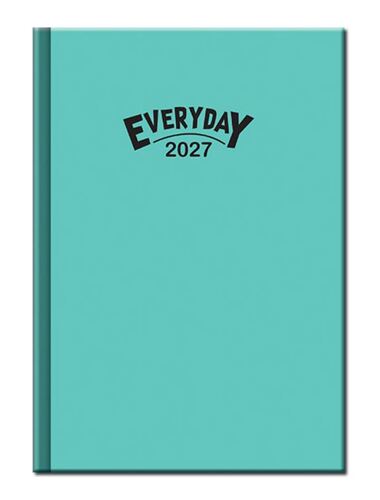 Diáre Denný diár A5 - Everyday COLORS mentolový 2027