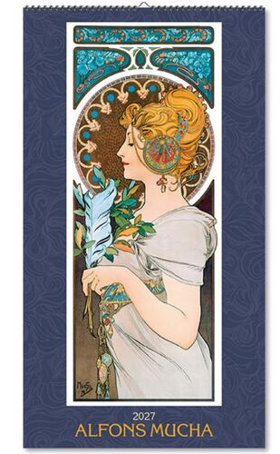 Nástenné kalendáre Alfons Mucha 2027