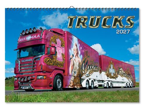 Nástenné kalendáre Trucks 2027